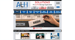 Desktop Screenshot of aignerlabelholder.com